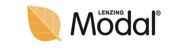 Logo Modal, une fibre durable fabriquée à partir de bois provenant de sources renouvelables, produite avec un processus éco-responsable qui réduit l'impact environnemental