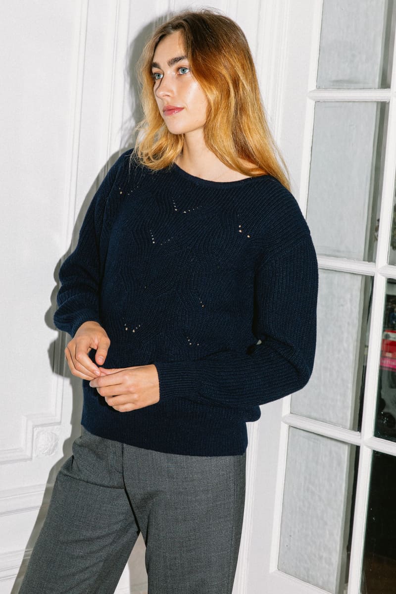 
                  
                    Sweater Idesia navy
                  
                