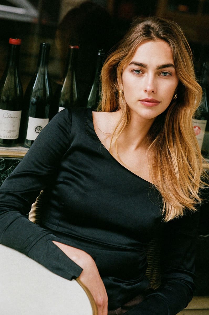Top Azalée black