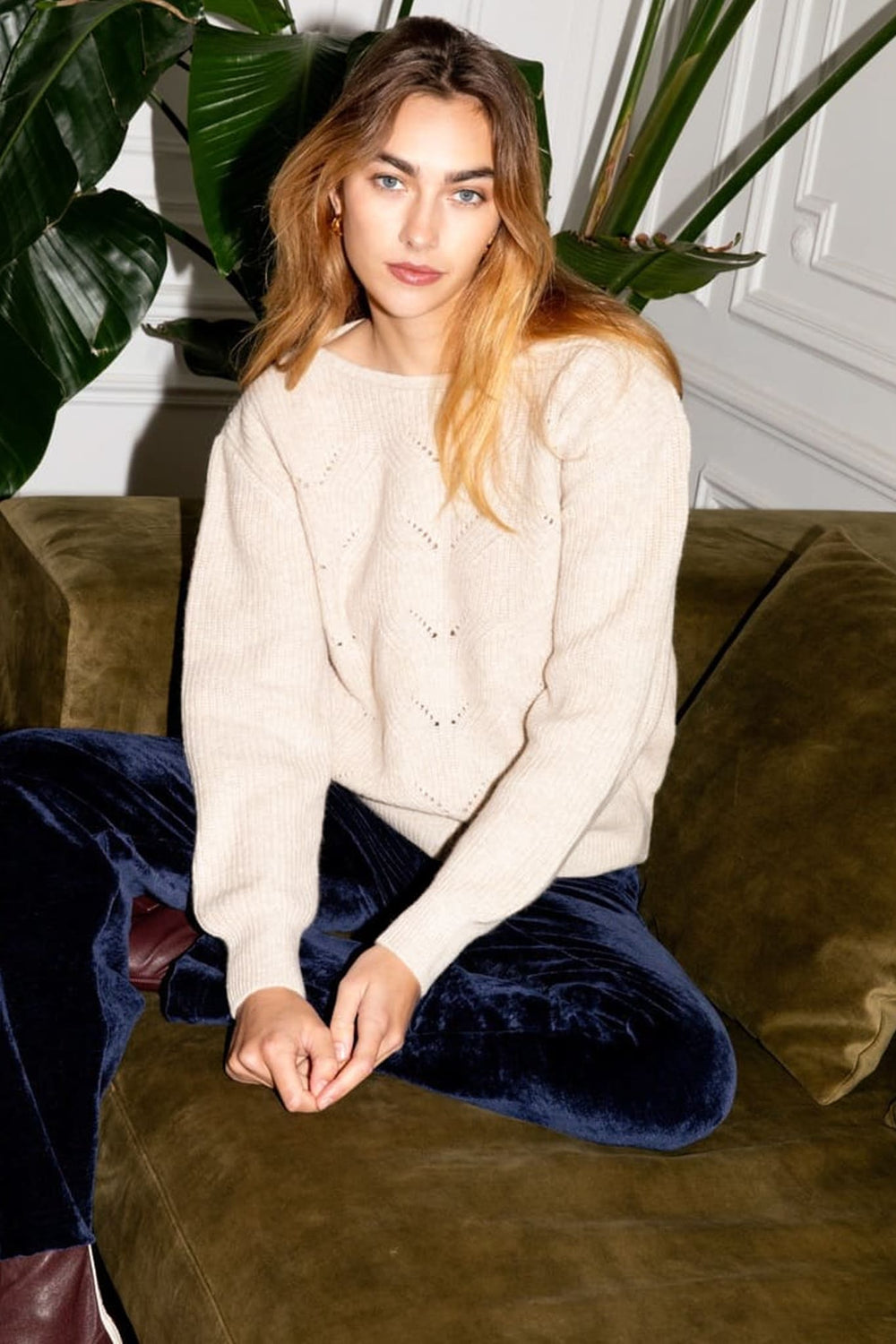Sweater Idesia beige