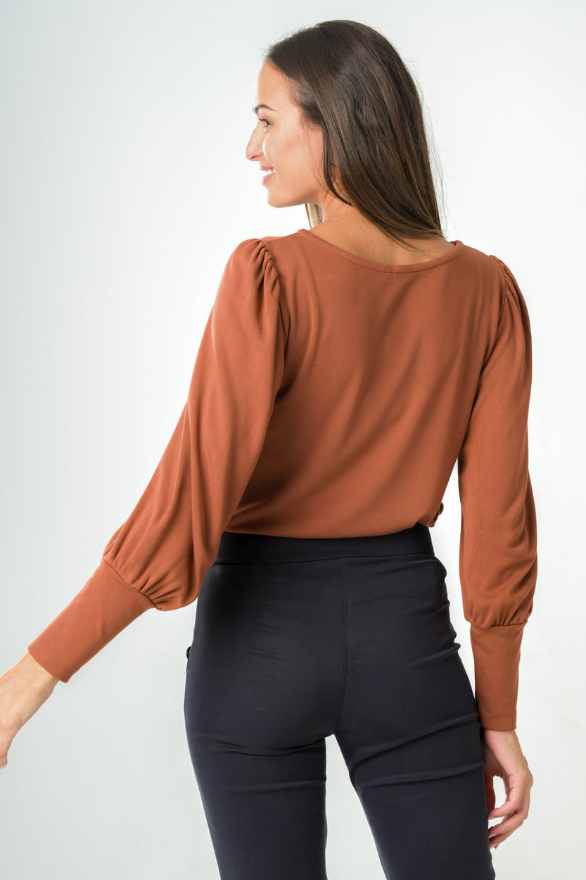 
                  
                    Brown Freesia Top
                  
                