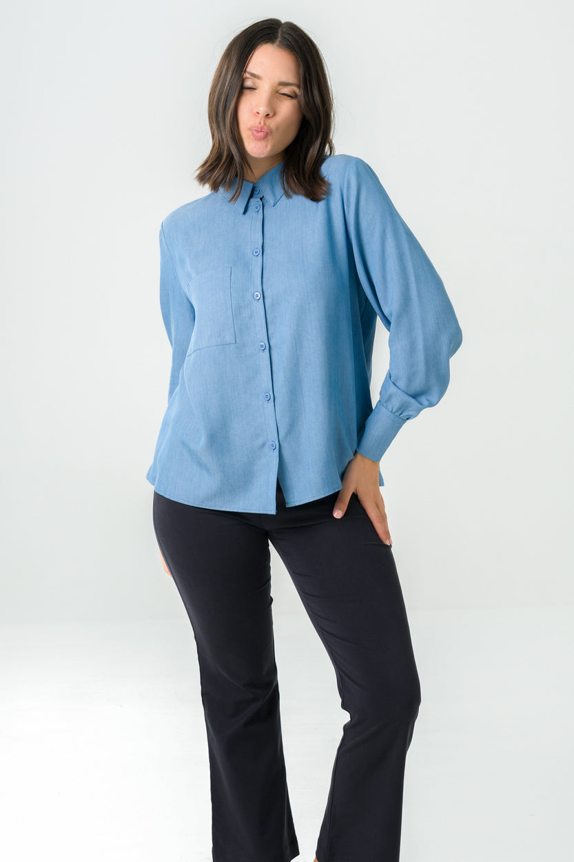 Shirt Kauri denim blue