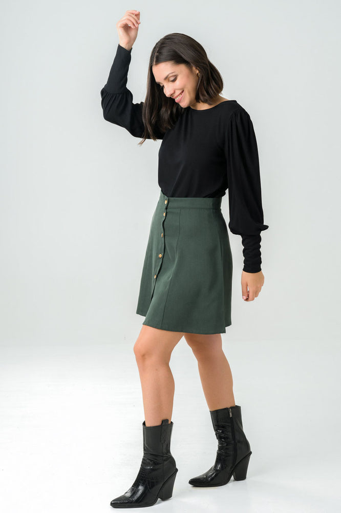 
                  
                    Green Parrotia Skirt
                  
                