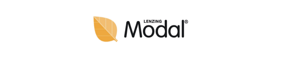 Logo Modal, une fibre durable fabriquée à partir de bois provenant de sources renouvelables, produite avec un processus éco-responsable qui réduit l'impact environnemental