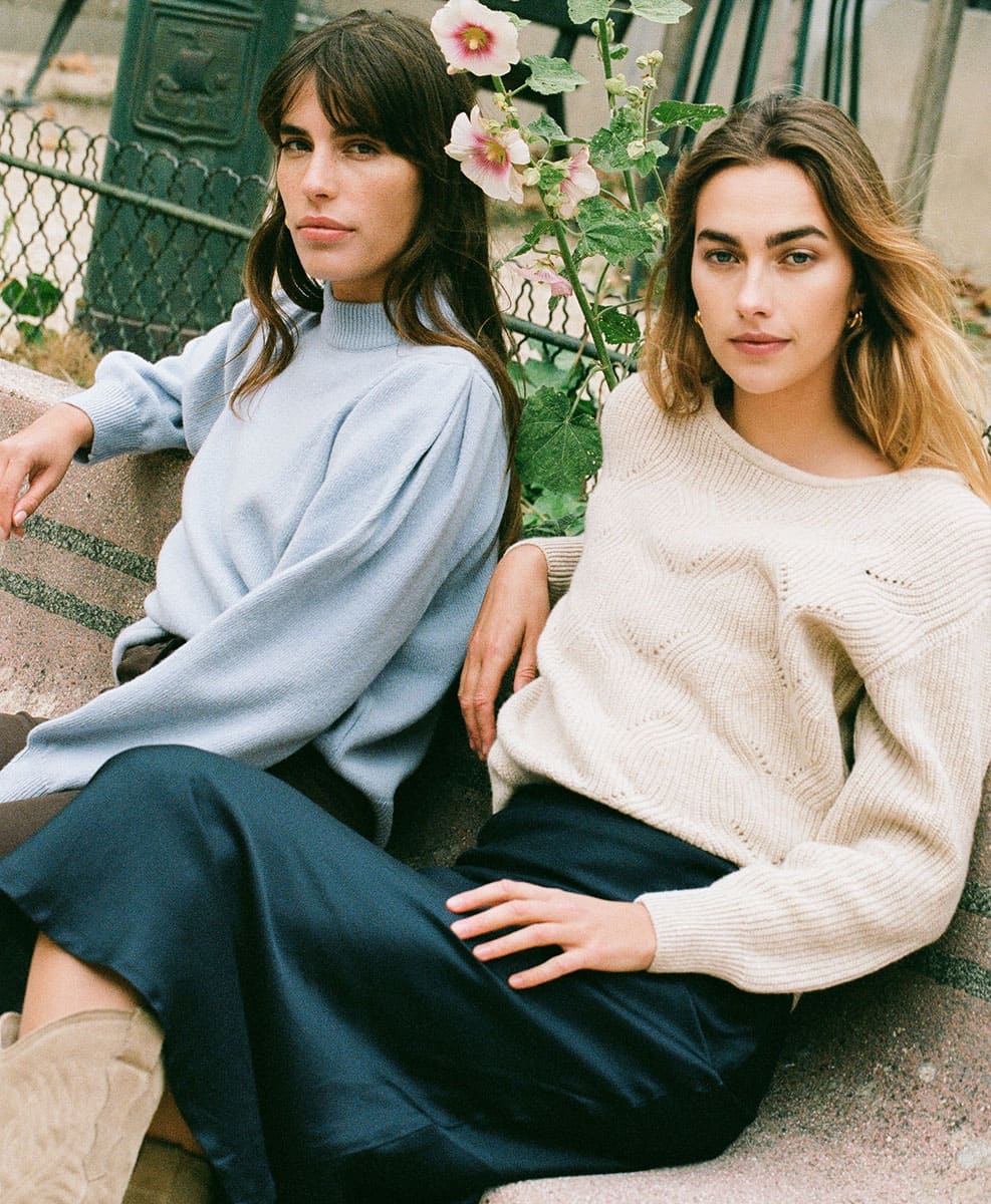 pull en laine mérinos durable et certifiée oeko-tex 100, faits in Portugal